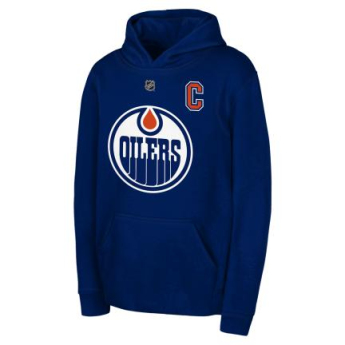 Edmonton Oilers детски суитшърт с качулка Connor McDavid Flat Captains N&N Flc Hood