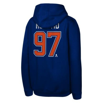 Edmonton Oilers детски суитшърт с качулка Connor McDavid Flat Captains N&N Flc Hood