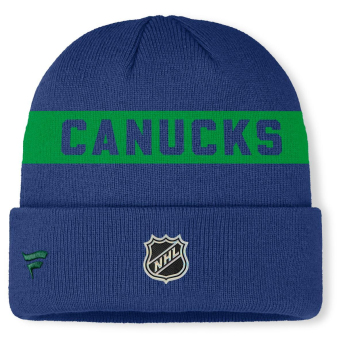 Vancouver Canucks зимна шапка Authentic Pro A/Cap Cuffed inscription