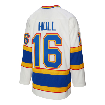 St. Louis Blues хокейна фланелка Brett Hull 1990 NHL White Jersey