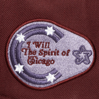 Chicago Blackhawks шапка с козирка flat Fashion Basic Snapback red