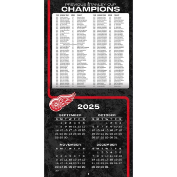 Detroit Red Wings календар 2026 Wall