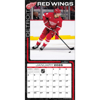 Detroit Red Wings календар 2026 Wall