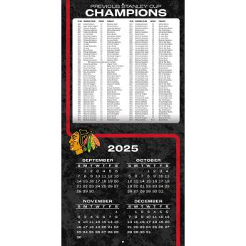 Chicago Blackhawks календар 2026 Wall