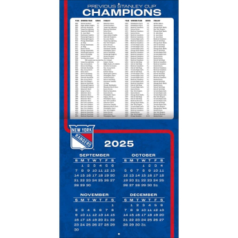 New York Rangers календар 2026 Wall