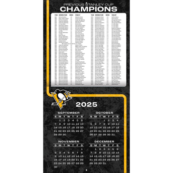 Pittsburgh Penguins календар 2026 Wall