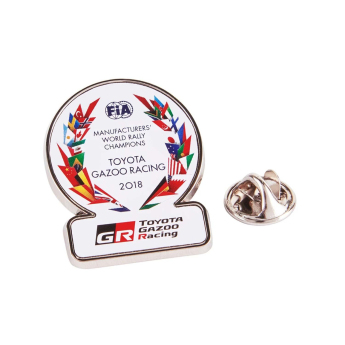 Toyota Gazoo Racing значка pin badge