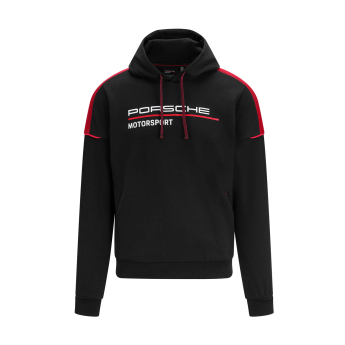 Porsche Мотоспорт мъжки суитшърт с качулка Logo black 2022