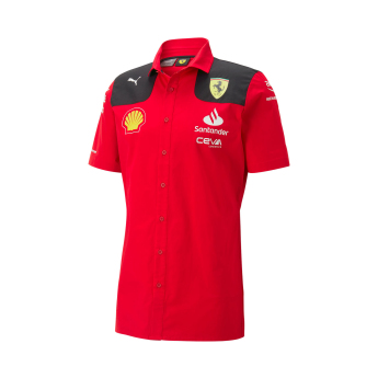 Ferrari мъжка риза official red F1 Team 2023