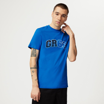 Mercedes AMG Petronas мъжка тениска George Russell Logo blue F1 Team 2023