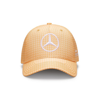 Mercedes AMG Petronas баскетболна шапка с козирка Lewis Hamilton orange F1 Team 2023