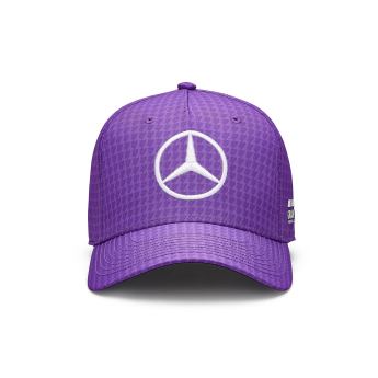 Mercedes AMG Petronas детска бейзболна шапка с козирка Lewis Hamilton purple F1 Team 2023