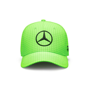 Mercedes AMG Petronas детска бейзболна шапка с козирка Lewis Hamilton green F1 Team 2023