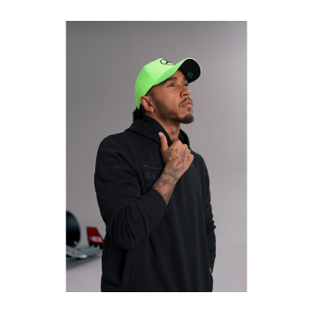 Mercedes AMG Petronas детска бейзболна шапка с козирка Lewis Hamilton green F1 Team 2023