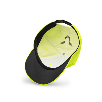 Mercedes AMG Petronas детска бейзболна шапка с козирка Lewis Hamilton yellow F1 Team 2023