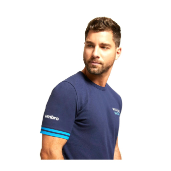 Williams Martini Racing мъжка тениска Logo navy F1 team 2024