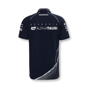 AlphaTauri мъжка поло тениска official navy F1 Team 2023