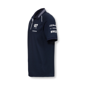 AlphaTauri мъжка поло тениска official navy F1 Team 2023