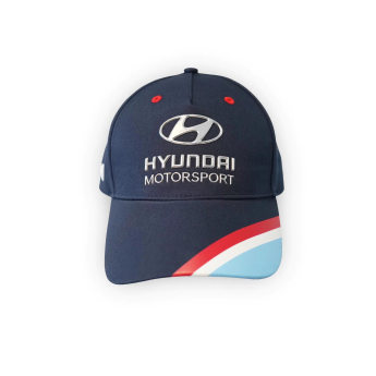 Hyundai Мотоспорт баскетболна шапка с козирка Sordo logo navy 2023