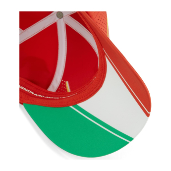 Ferrari детска бейзболна шапка с козирка Driver red F1 Team 2024