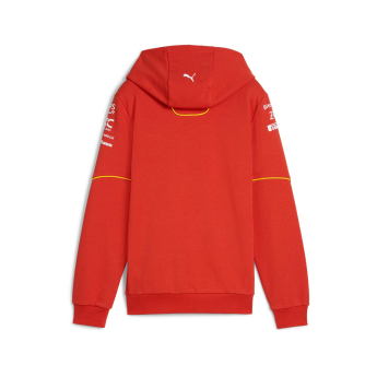 Ferrari детски суитшърт с качулка Driver Hoody red F1 Team 2024