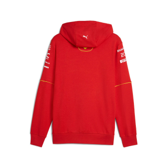 Ferrari мъжки суитшърт с качулка Driver Hoody red F1 Team 2024