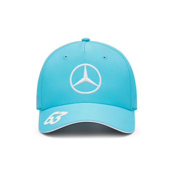 Mercedes AMG Petronas детска бейзболна шапка с козирка Driver George Russell blue F1 Team 2024