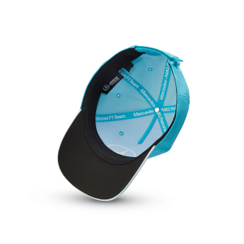 Mercedes AMG Petronas детска бейзболна шапка с козирка Driver George Russell blue F1 Team 2024