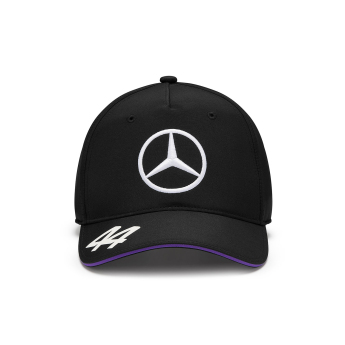 Mercedes AMG Petronas детска бейзболна шапка с козирка Driver Lewis Hamilton black F1 Team 2024