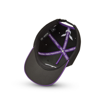 Mercedes AMG Petronas детска бейзболна шапка с козирка Driver Lewis Hamilton black F1 Team 2024