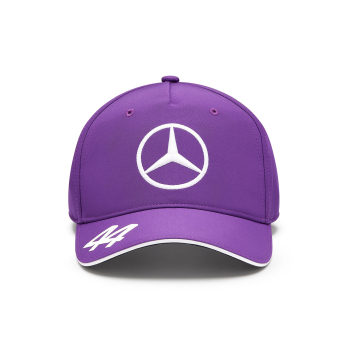 Mercedes AMG Petronas детска бейзболна шапка с козирка Driver Lewis Hamilton purple F1 Team 2024