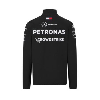 Mercedes AMG Petronas мъжко яке Driver softshell black F1 Team 2024