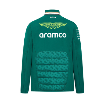 Aston Martin мъжко яке Hybrid green F1 Team 2024
