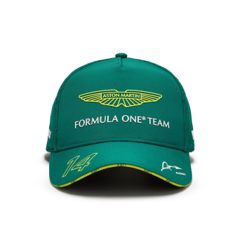 Aston Martin баскетболна шапка с козирка Fernando Alonso green F1 Team 2024