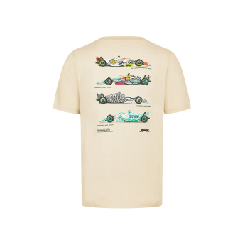 Formula 1 мъжка тениска Car Graphic grey 2024