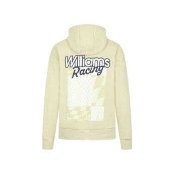 Williams Martini Racing мъжки суитшърт с качулка Oversized beige F1 Team 2024