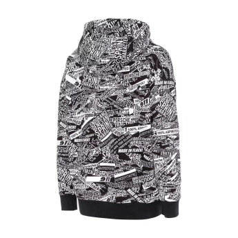 Porsche Мотоспорт мъжки суитшърт с качулка Quoted AOP Oversized 2024