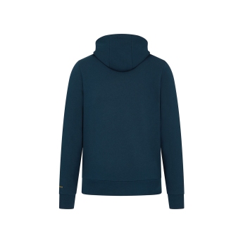 Ayrton Senna мъжки суитшърт с качулка Logo navy 2024