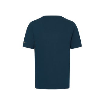 Ayrton Senna мъжка тениска Logo blue 2024