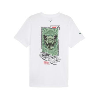 Formula 1 мъжка тениска Mexico GP white 2024