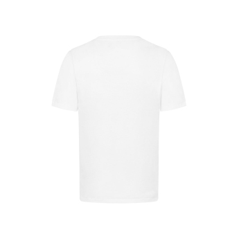 Mercedes AMG Petronas мъжка тениска Large Logo white F1 Team 2024