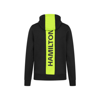 Mercedes AMG Petronas мъжки суитшърт с качулка Hoody Lewis Hamilton Black F1 Team 2024