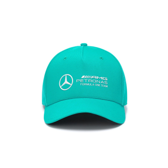 Mercedes AMG Petronas баскетболна шапка с козирка Ultra Teal Large Logo F1 Team 2024