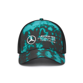 Mercedes AMG Petronas баскетболна шапка с козирка Tie Dye F1 Team 2024
