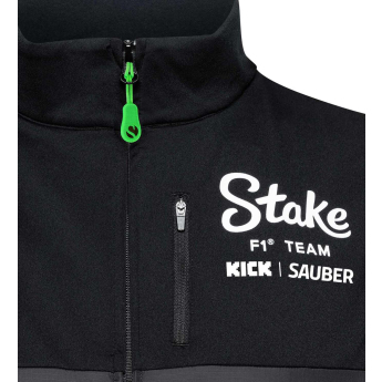 Stake Kick Sauber мъжко яке Drivers Seasonal black F1 Team 2024