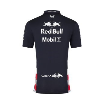 Red Bull Racing мъжка поло тениска America Race navy F1 Team 2024