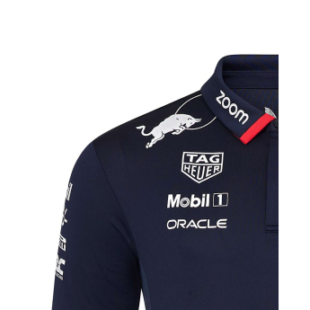 Red Bull Racing мъжка поло тениска America Race navy F1 Team 2024