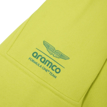 Aston Martin мъжки суитшърт Patch Alonso Kimoa yellow F1 Team 2025