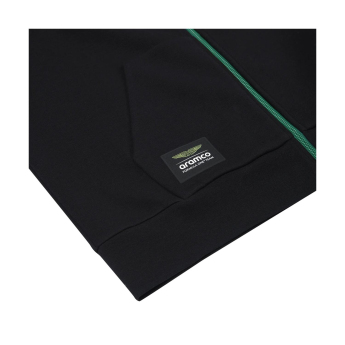 Aston Martin мъжки суитшърт с качулка Tech Alonso Kimoa black F1 Team 2025