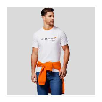 McLaren Honda мъжка тениска Essentials white F1 Team 2024